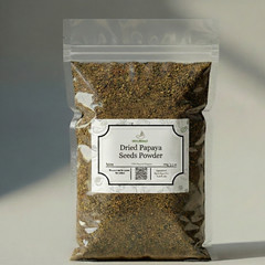 Organic Papaya Seed Powder | 100% Natural Dried Papaya Seeds | Herbal Superfood