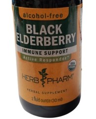 Herb Pharm Black Elderberry Immune Support Liquid Extract 1 Oz – Exp 5/2026
