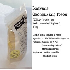 Korean Cheonggukjang Powder Fermented Soybean Bacillus 130g Quality