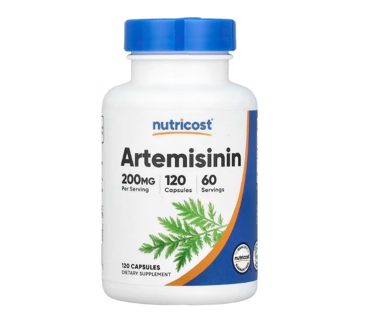 Nutricost, Artemisinin, 120 Capsules (100 mg per capsule), 200 mg per serving