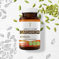 Secrets Of The Tribe Cardamom Capsules, 500 mg