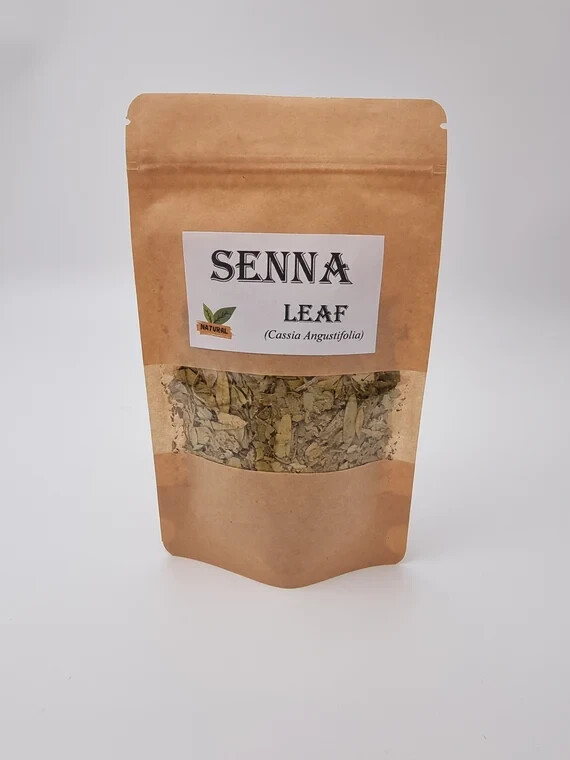 SENNA Dried Leaves Herb – Cassia Angustifolia Herbal Loose Leaf – 50 GM