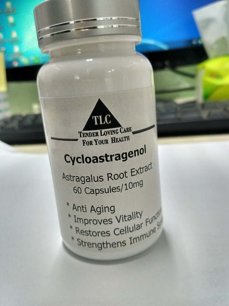 TLC TELOMERE LENGTHENING CYCLOASTRAGENOL – SUPER ANTI AGING 60 Caps 10 Mg