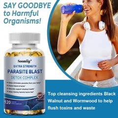 Parasite Blast Detox Complex Capsules – Supports Full Body Cleanse & Detox