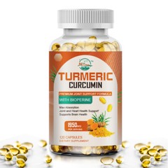 1950mg Turmeric Curcumin with Bioperine Black Pepper 10/60/120Capsules Non-GMO