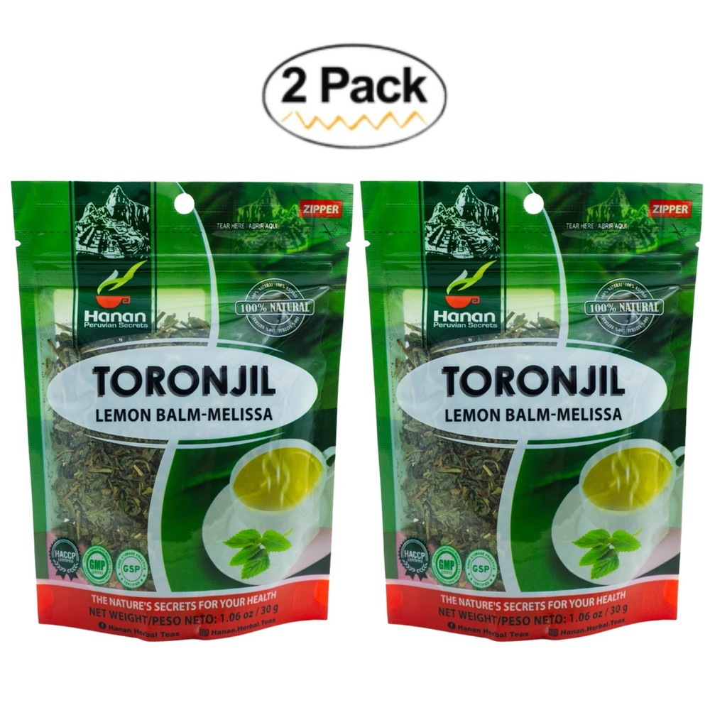 Lemon Balm Loose Herbs (Toronjil) 1.1oz (30g) – Relaxing Melissa Herbal Tea