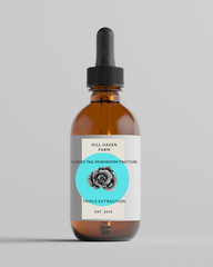 Turkey Tail Mushroom Tincture 2floz Organic NON-GMO