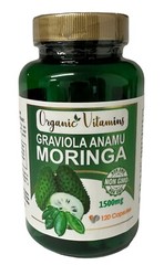 Moringa Oleifera Organic, Natural, 100% Pure Pills – 240 Count – 2 Pack