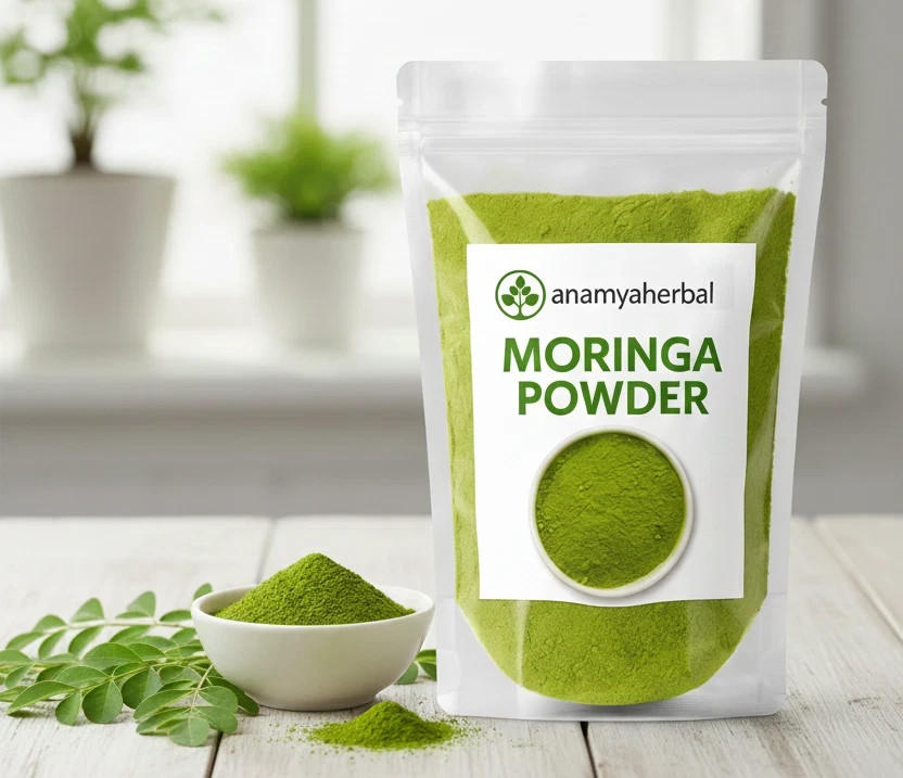 100% Pure Moringa Powder Raw Organic – Natura Weight Loss (50 GM to 1000 GM)