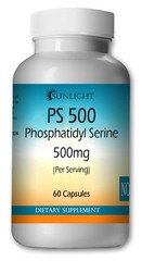 Phosphatidyl Serine 500mg PS500 60 Capsules – Fresh Stock High Potency