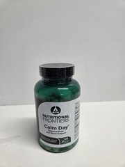 Nutritional Frontiers Calm Day●Brain Mood Support 120 Vegetarian Capsules #410