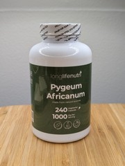 LongLifeNutri Pygeum Africanum Bark Extract, 240 ct exp 01/29