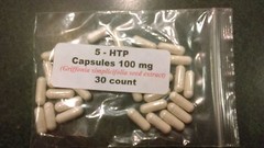 5 HTP Capsules (100% Pure) 100mg. 30 count