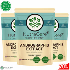 Andrographis 5500mg Capsules(30% ANDROGRAPHOLIDE)-Vegan&Immunity Support-180Caps