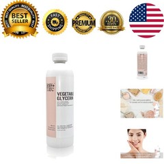 Pure Vegetable Glycerin Liquid – 16 Fl Oz, Kosher & Halal for Skin & Cosmetics