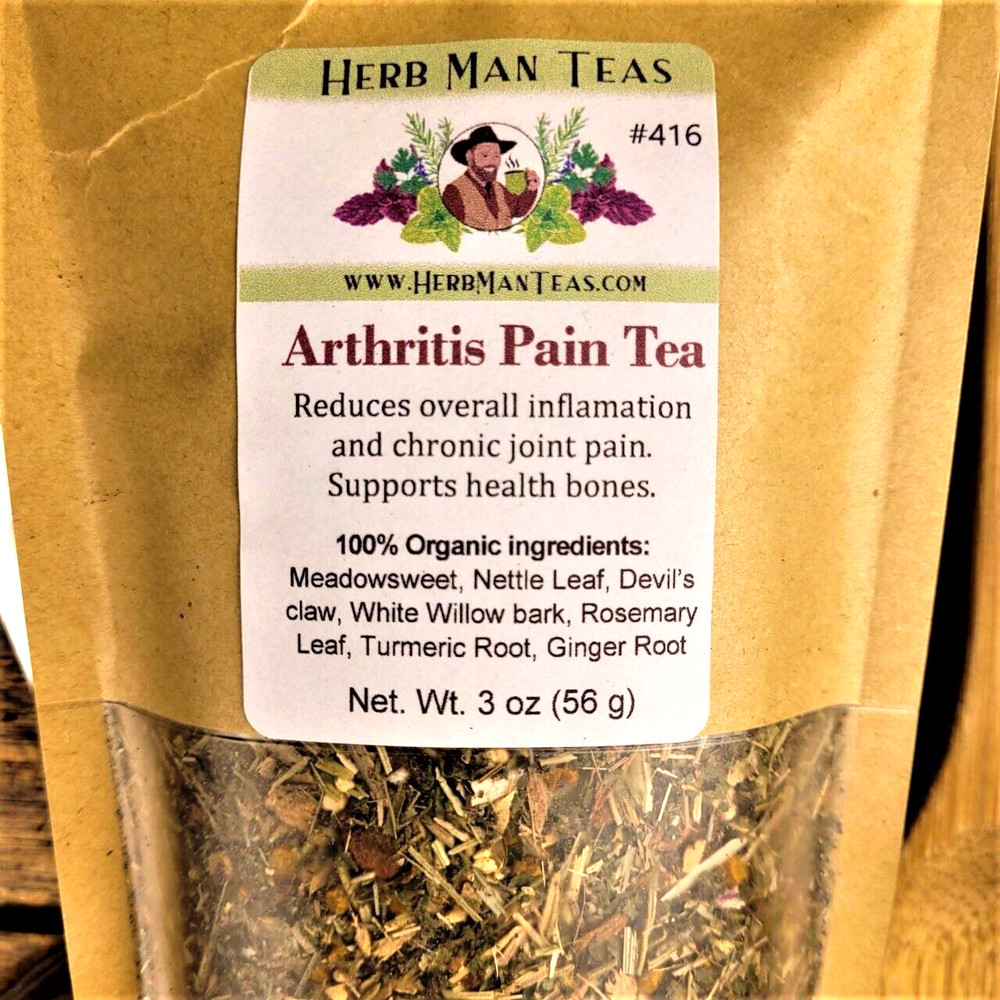 ARTHRITIS PAIN TEA – a proven blend for joint pain, arthritis & stronger bones