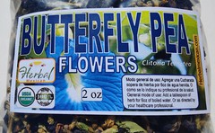 Butterfly pea flower tea organic herb 100% Natural Clitoria ternatea 2oz !!!