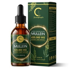 Mullein Drops for Lungs–Mullein Leaf Extract with Chlorophyll Liquid 60ml