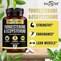 Turkestone Ecdysterone Supplements Support Endurance Energy Muscle Recovery