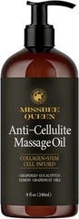 Anti Cellulite Massage Oil | Firming Body Oil with Collagen | 8 Fl Oz