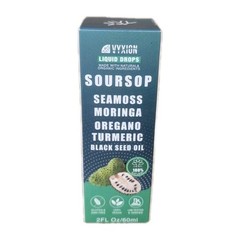 Soursop Bitters Solution Drops 10 1 Sea Seed Moringa Turmeric Black Moss Oil
