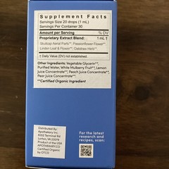 Apothekary Take the Edge Off Stress Relief Tincture 1.22 oz 30 Servings Exp 8/28