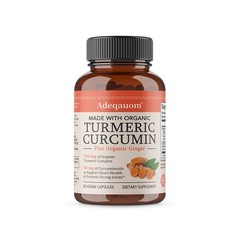 Turmeric Curcumin With Ginger & Black Pepper 580mg Vegan 30/60/120 Capsules