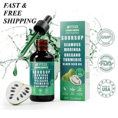 2 PACKS-VYXION Soursop Bitters Liquid Drops – Immunity, Liver, Gut & Antioxidant