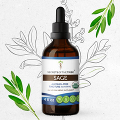 Secrets Of The Tribe Sage Tincture Alcohol-FREE