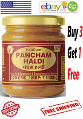 Vaidban Pancham Haldi 120gm – Good For Inflammation & Strong Immunity Booster