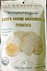 Cherie Sweet Heart Organic Lion’s Mane Mushroom Powder 3.5oz/100g New EXP 2025