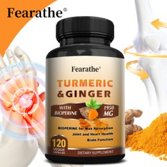 Turmeric Curcumin Bioperine 1950mg Muscle Health Supports Immune System 120 Pill