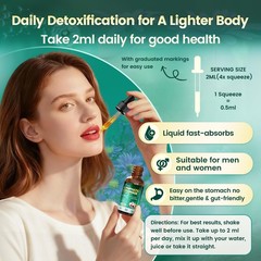 21-in-1 Lymphatic Drainage Drops for Liposomal, 6000mg Immune & Lymph System …