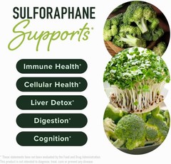 50MG Sulforaphane Supplement from Broccoli Sprouts | NRF2 Activation,…