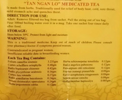 New 30 Boxes Tan Ngan Lo Tea (6g x 30 Sachets) Long Expired Date – Wholesale