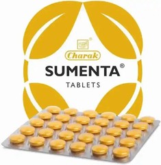 Charak Sumenta Tablets • Herbal Formula for Stress & Calm – (300) Tablets