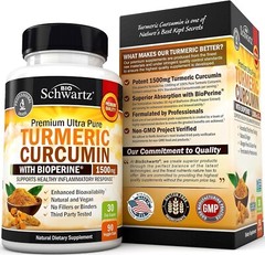 Turmeric Curcumin with Black Pepper Extract 1500Mg – High Absorption Ultra Poten