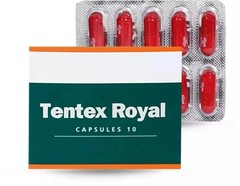 Himalaya Tentex Royal Capsules Ayurvedic Herbal Supplement 50 Caps Free Shipping