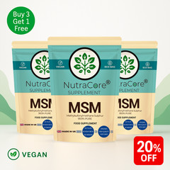 MSM Caps 700mg (99% Methylsufonylmethane Sulphur)-Joint & Bone Support-90Caps