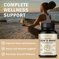 Brain Health Capsule Promote Memory Cognitive Immune Nerve Function 30-120 Pills