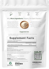 Scoop Included Slippery Elm Powder, 1lb