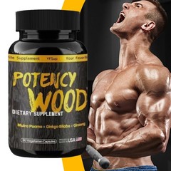 60pcs Potency WoodCapsule Organic Herbal SupplementDietary Capsules Pure Formula