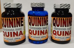 Quinine/Cinchona/peruvian bark jesuit’s bark quinine tree 90/1000mg Natural Caps