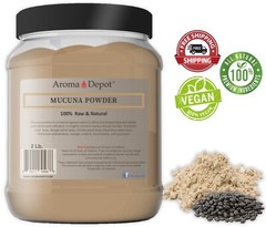 1 lb. Mucuna Pruriens Bean Extract Powder Haba del Terciopelo Raw Pure No Filler