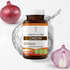 Secrets Of The Tribe Onion Capsules, 500 mg