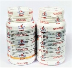1 SET of 1 x Gano Excellium 90 + 1 x Ganoderma Lucidum 90 Capsules Lingzhi USA