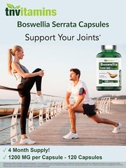 Boswellia Serrata Herbal Extract Capsules 1200 Mg Capsule-USA
