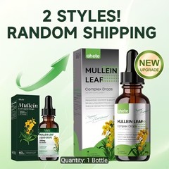 Mullein Drops for Lungs – Lung Health Supplement – Mullein Leaf Extract…