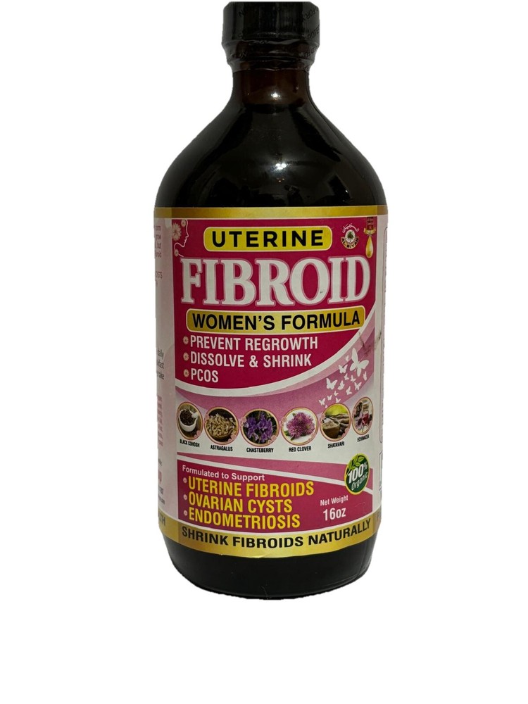 Organic Uterine Fibroid Women’s Formula By Al-Riyan, 16 oz.