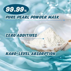 Pure Pearl Powder for Skin – 5.29oz Natural Freshwater White